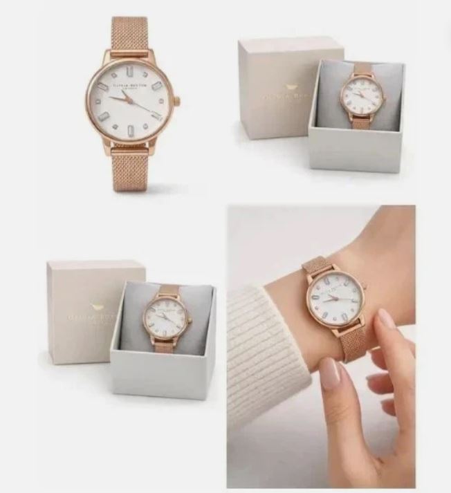 Olivia Burton Damenarmbanduhr – Classics Bejewelled - Neu mit Etikett
