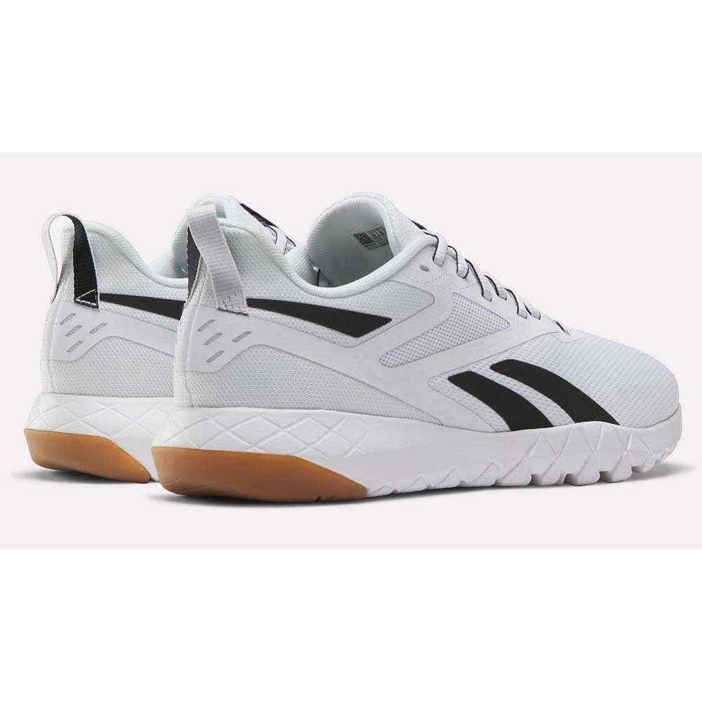 Reebok Flexagon Force 4, Men's Trainers, Chalk Cblack Spogre, 40.5 EU