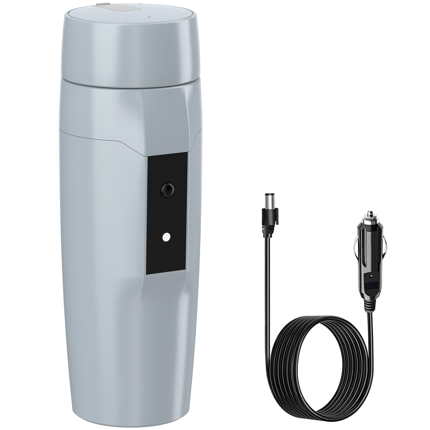 Portable 12V Kettle Boiler Electric Travel Kettle Fast Water Heater – Black