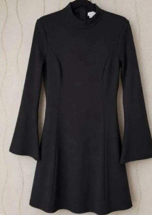 Elegantes Damen Mini-Kleid Schwarz Gr. 40 – NEU mit Etikett