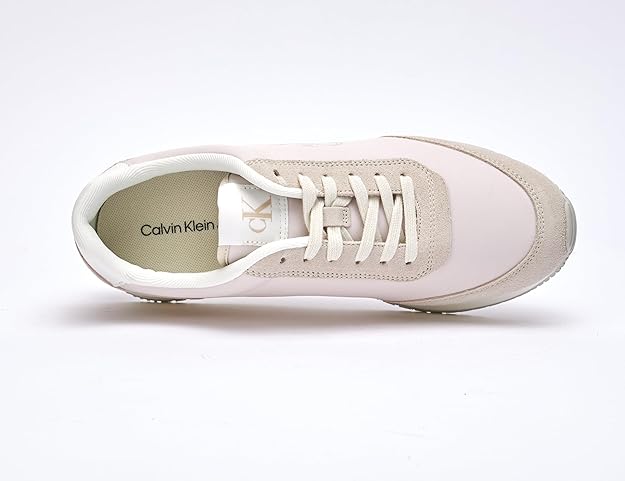 Calvin Klein Jeans Runner Laceup Low Damen Sneaker – Gr. 39 – Purple Lilac Ash Eggshell