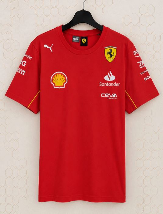 PUMA x Scuderia Ferrari F1 Damen Team Shirt Rot | Official Formula 1 Shirt