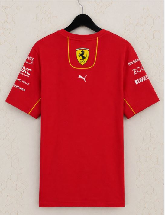 PUMA x Scuderia Ferrari F1 Damen Team Shirt Rot | Official Formula 1 Shirt