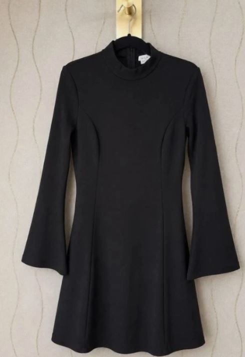 Elegantes Damen Mini-Kleid Schwarz Gr. 40 – NEU mit Etikett