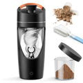 SOARFLY Electric Shaker 700ML with Powder Compartment – Black