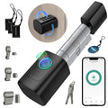 Smart Door Lock Fingerprint & PIN, IC Card & Key Support Smart Life App – 60–90mm