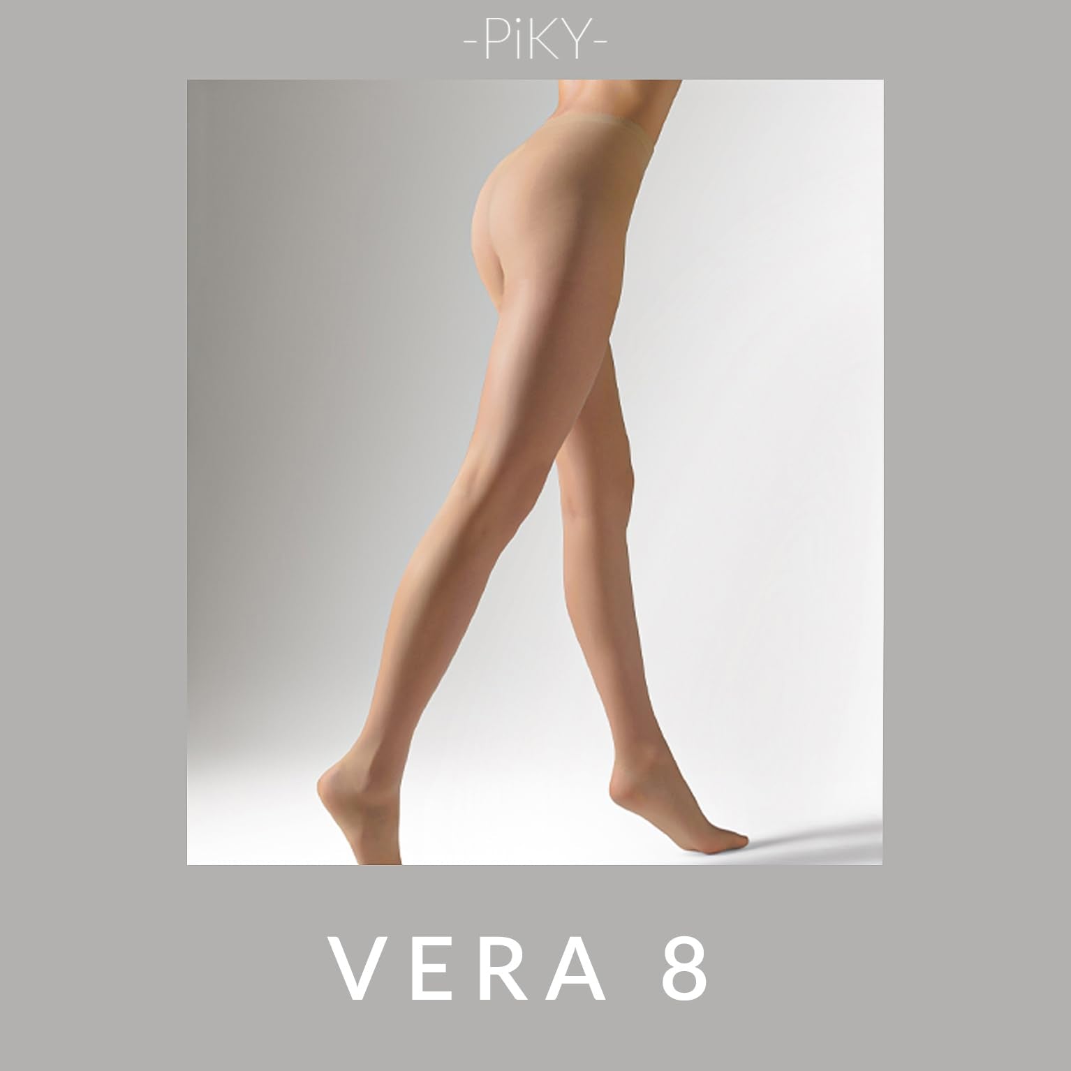 Women’s 8 Denier Sheer Tights 4-Pack Makeup Effect - Skin Tone L