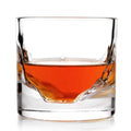 LIITON Exclusive Whiskey Glasses Set Grand Canyon 2-piece made of crystal glass, tumbler glasses, gifts for men for cocktails, gin, bourbon, rum, drinking glasses gift set