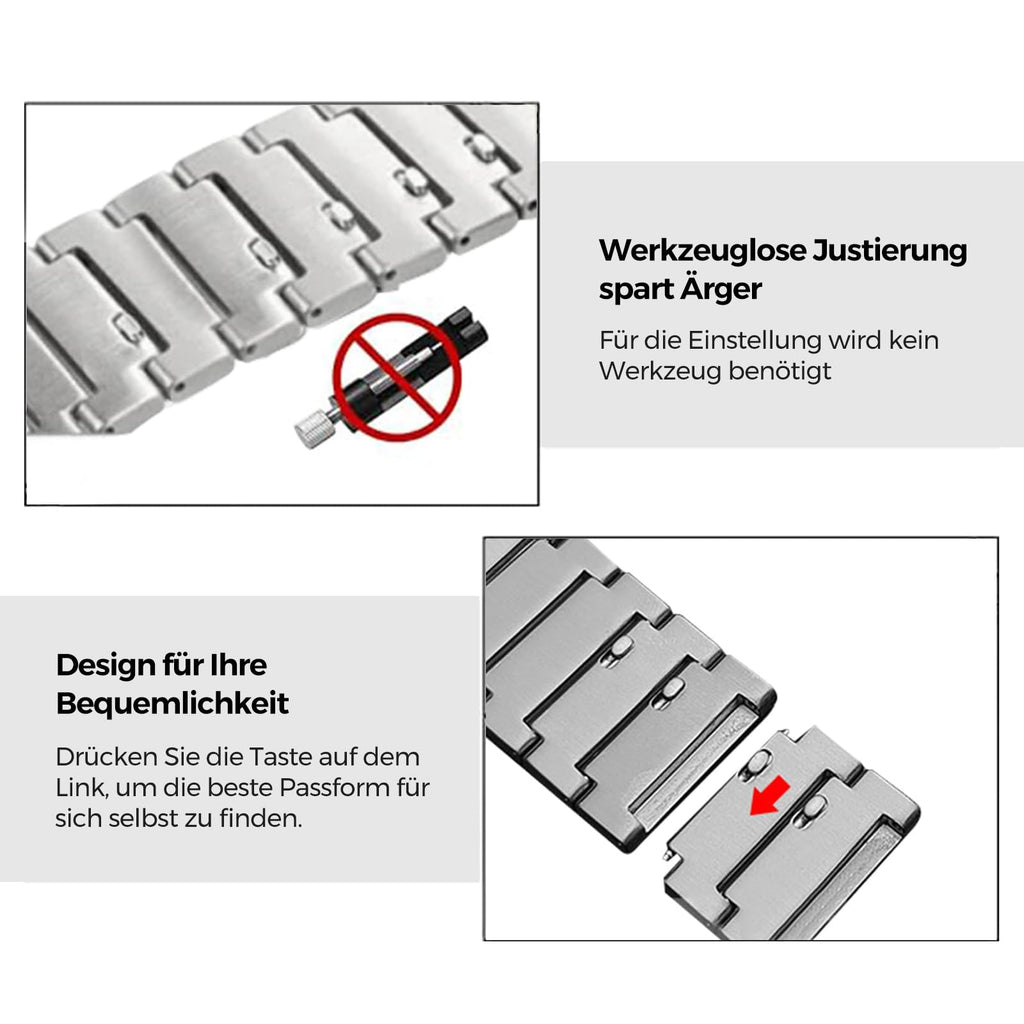 synsing Titanium Bracelet for Galaxy Watch 7 Ultra 47mm – No Gap Design