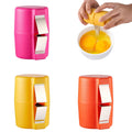 Egg Opener 3-Piece Hard-Boiled Egg Peeler & Cracker – Orange, Pink, Yellow