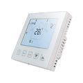 KETOTEK Smart Thermostat Underfloor Heating Electric WiFi 16A Compatible with Alexa, Digital Room Thermostat Underfloor Heating WLAN APP Control with Sensor White