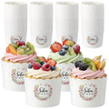 Paper Muffin Cups 150-Pack Mini Baking Cups for Baptism, Communion & Wedding Favors – Printed