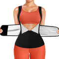 Women’s Tummy Control Sauna Waist Trainer Body Shaper – Black L