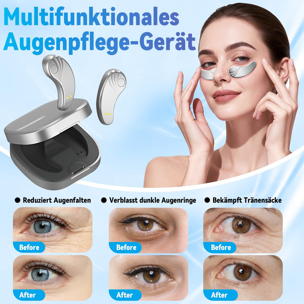 Red Light Eye Massager Heated EMS Anti-Wrinkle Rechargeable