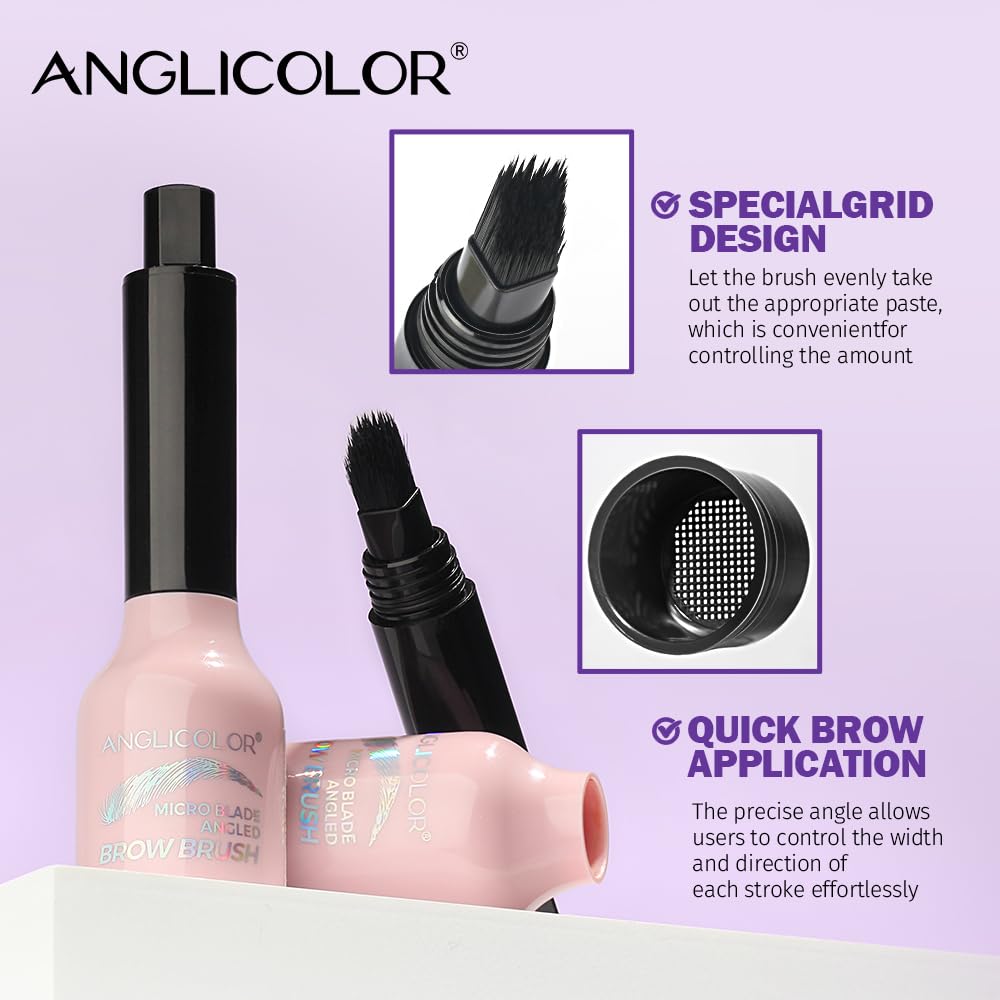 Eyebrow Pencil Microblading Hair-Stroke Long-Lasting Angled Brush – Shade 03