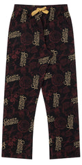 Game of Thrones Men's Cotton Pajama Bottoms – Multi XL