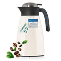 Blumtal BPA-Free Thermos Teapot 1L – Off-White